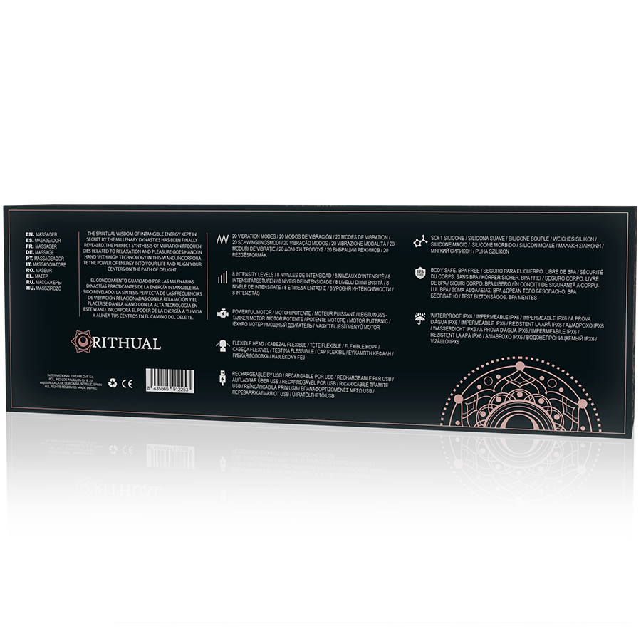 RITHUAL - BAGUETTE AKASHA PUISSANTE RECHARGEABLE 2.0 NOIRE – Image 6