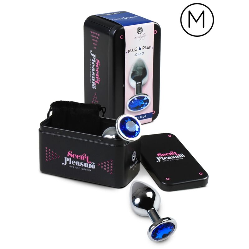 SECRETPLAY - PLUG ANAL BLEU M – Image 2
