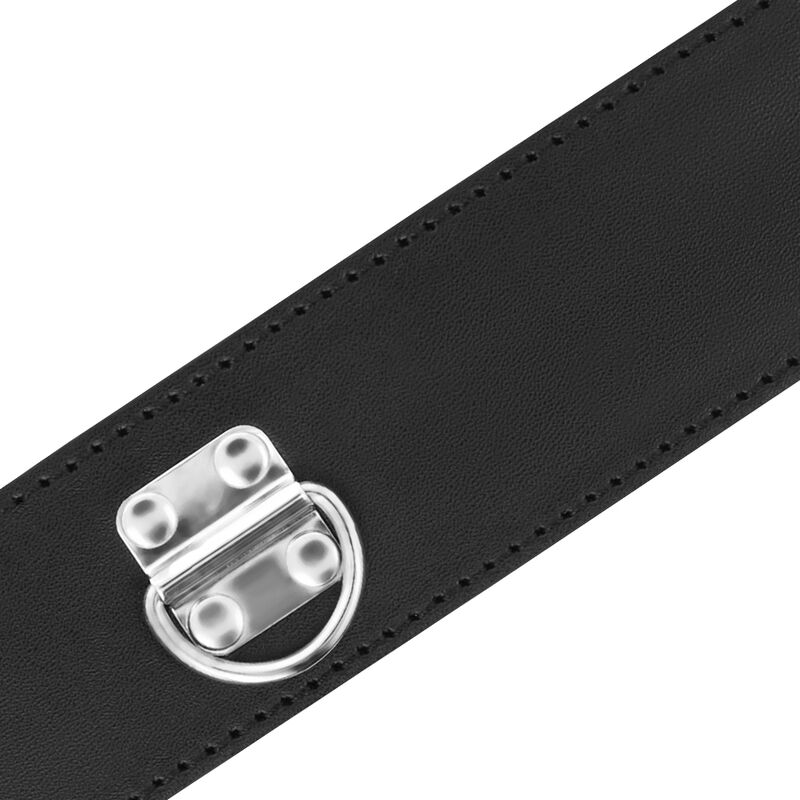 DARKNESS - COLLIER BDSM AVEC SERRURE NOIRE – Image 4