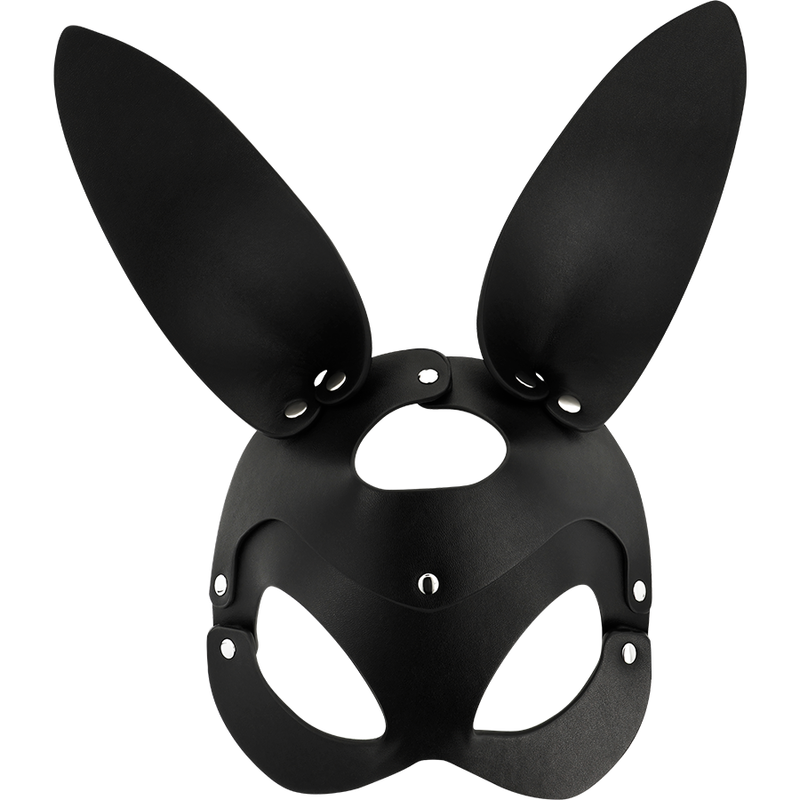 COQUETTE CHIC DESIRE - MASQUE EN CUIR VEGAN AVEC OREILLES DE LAPIN – Image 3