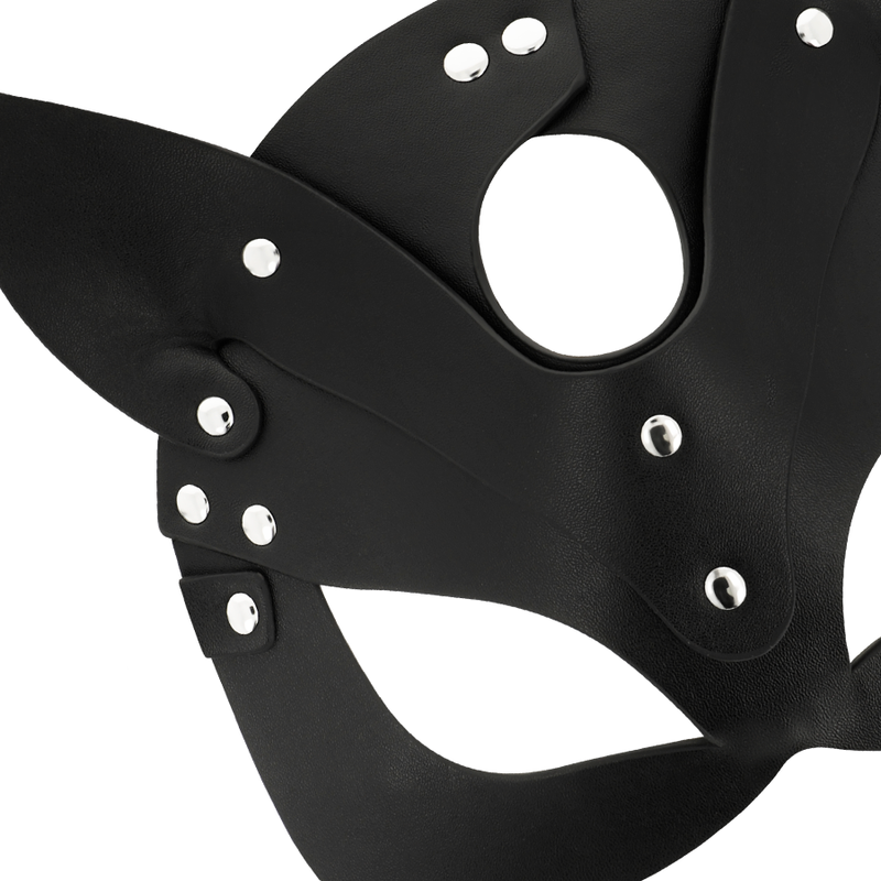 COQUETTE CHIC DESIRE - MASQUE EN CUIR VEGAN AVEC OREILLES DE CHAT – Image 4