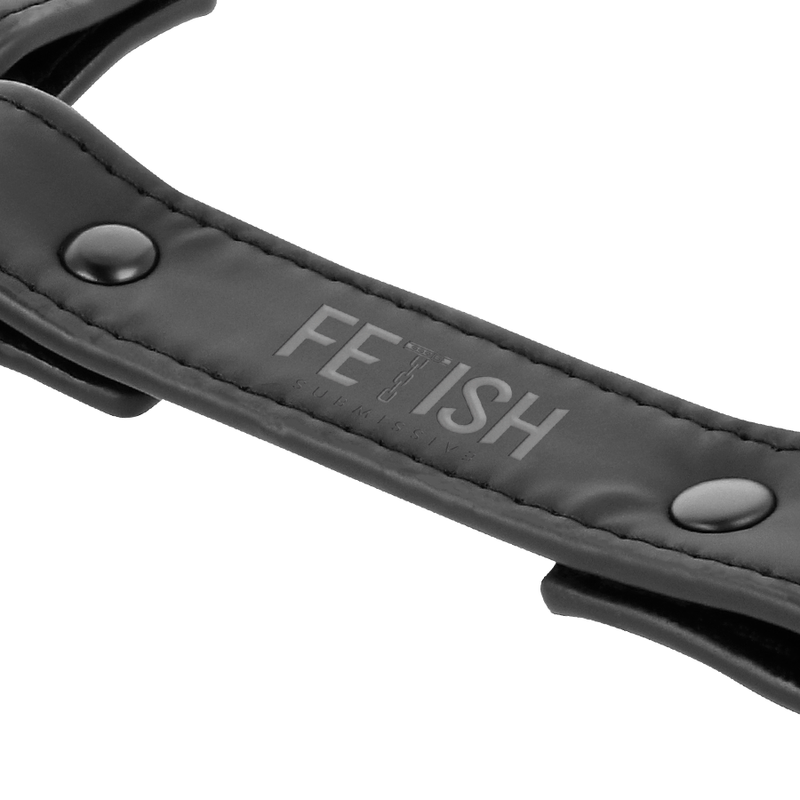 FETISH SUBMISSIVE - UNION DE MENOTTES EN CUIR VÉGAN – Image 3