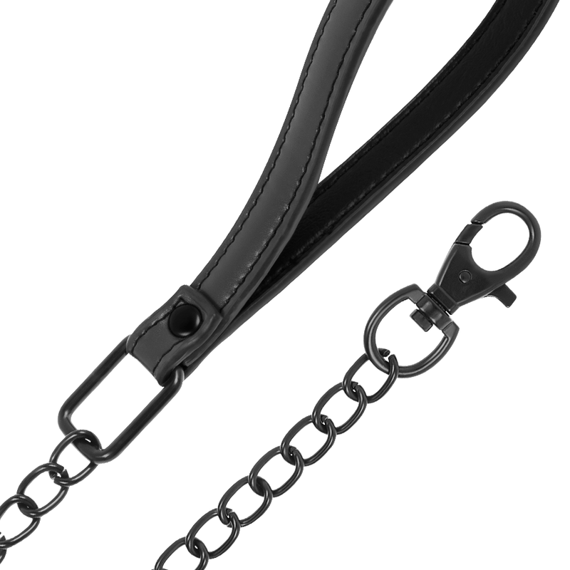 FETISH SUBMISSIVE - COLLIER CHAÎNE DOUBLURE EN NOPRÈNE – Image 6