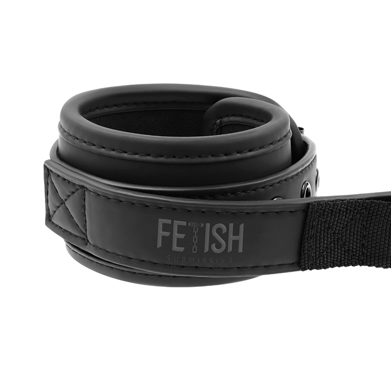 FETISH SUBMISSIVE - MENOTTES DOUBLURE NOPRÈNE AVEC POIGNÉE – Image 4
