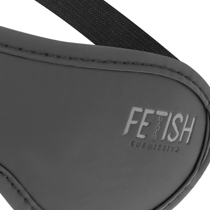 FETISH SUBMISSIVE - MASQUE EN CUIR VÉGAN II AVEC DOUBLURE EN NOPRÈNE – Image 3