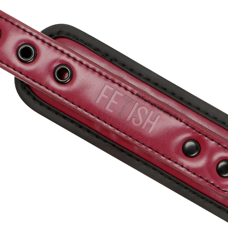 FETISH SUBMISSIVE DARK ROOM - COLLIER CHAÎNE DOUBLURE EN NÉOPRÈNE – Image 6