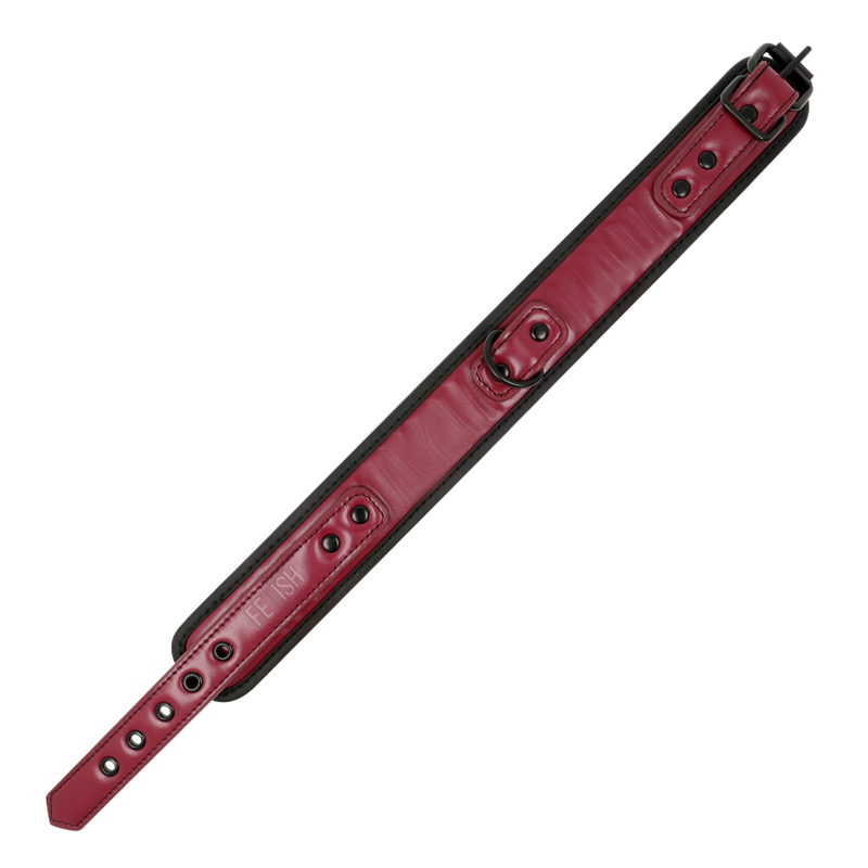 FETISH SUBMISSIVE DARK ROOM - COLLIER CHAÎNE DOUBLURE EN NÉOPRÈNE – Image 7