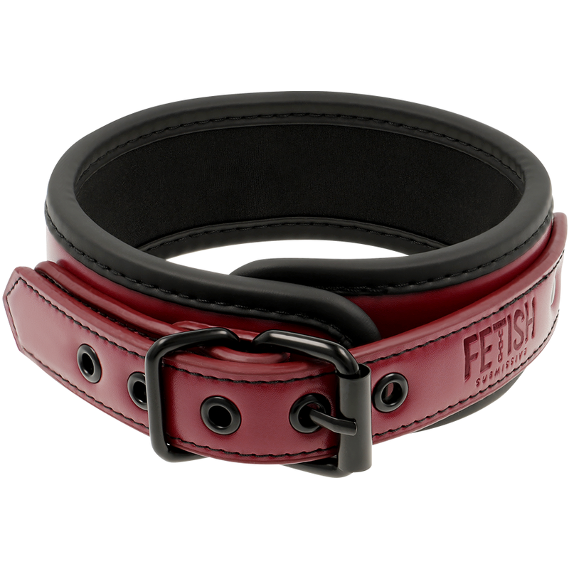 FETISH SUBMISSIVE DARK ROOM - COLLIER CHAÎNE DOUBLURE EN NÉOPRÈNE – Image 8