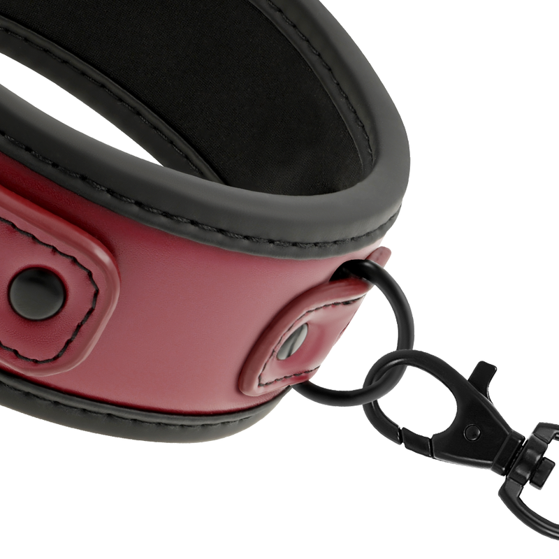 FETISH SUBMISSIVE DARK ROOM - COLLIER CHAÎNE DOUBLURE EN NÉOPRÈNE – Image 10