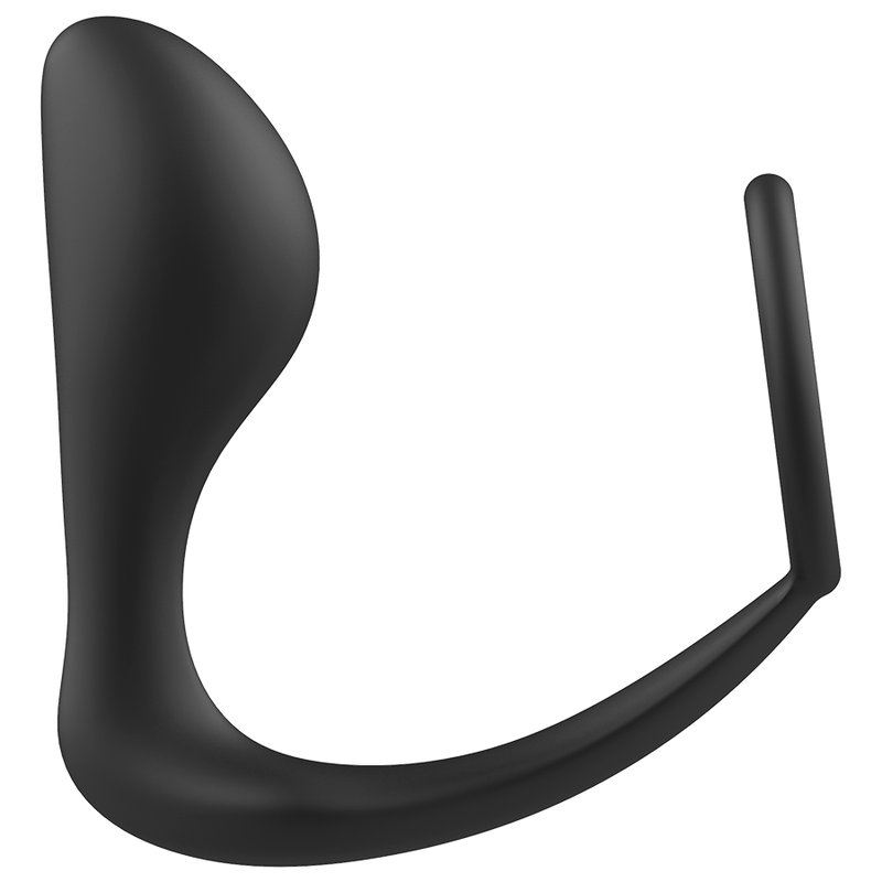 ADDICTED TOYS - PLUG ANAL AVEC ANNEAU EN SILICONE NOIR – Image 5