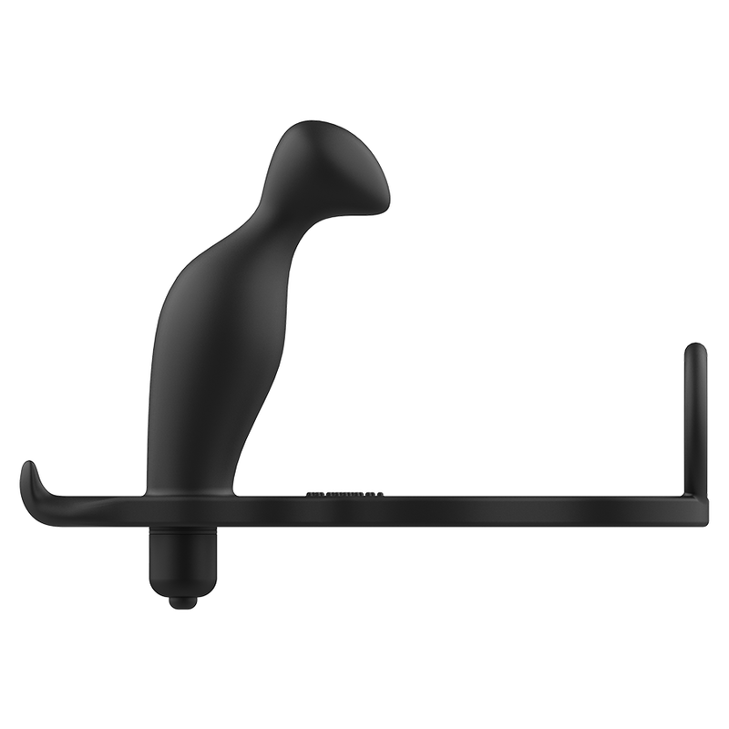 ADDICTED TOYS - PLUG ANAL AVEC ANNEAU EN SILICONE NOIR 12 CM – Image 3