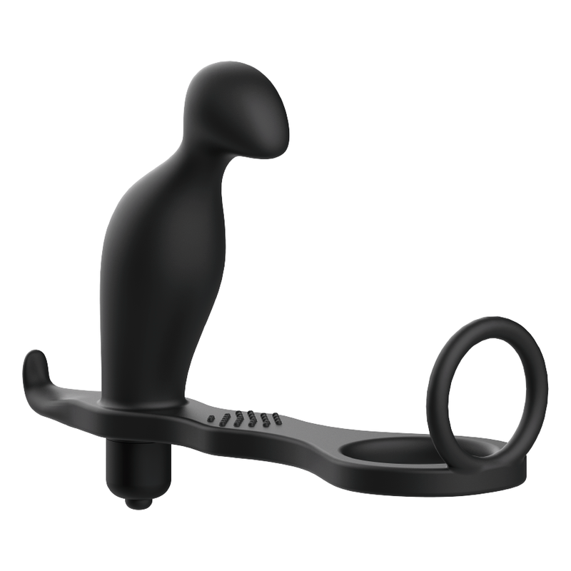 ADDICTED TOYS - PLUG ANAL AVEC ANNEAU EN SILICONE NOIR 12 CM – Image 4