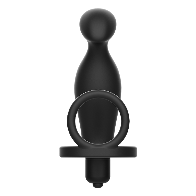 ADDICTED TOYS - PLUG ANAL AVEC ANNEAU EN SILICONE NOIR 12 CM – Image 5